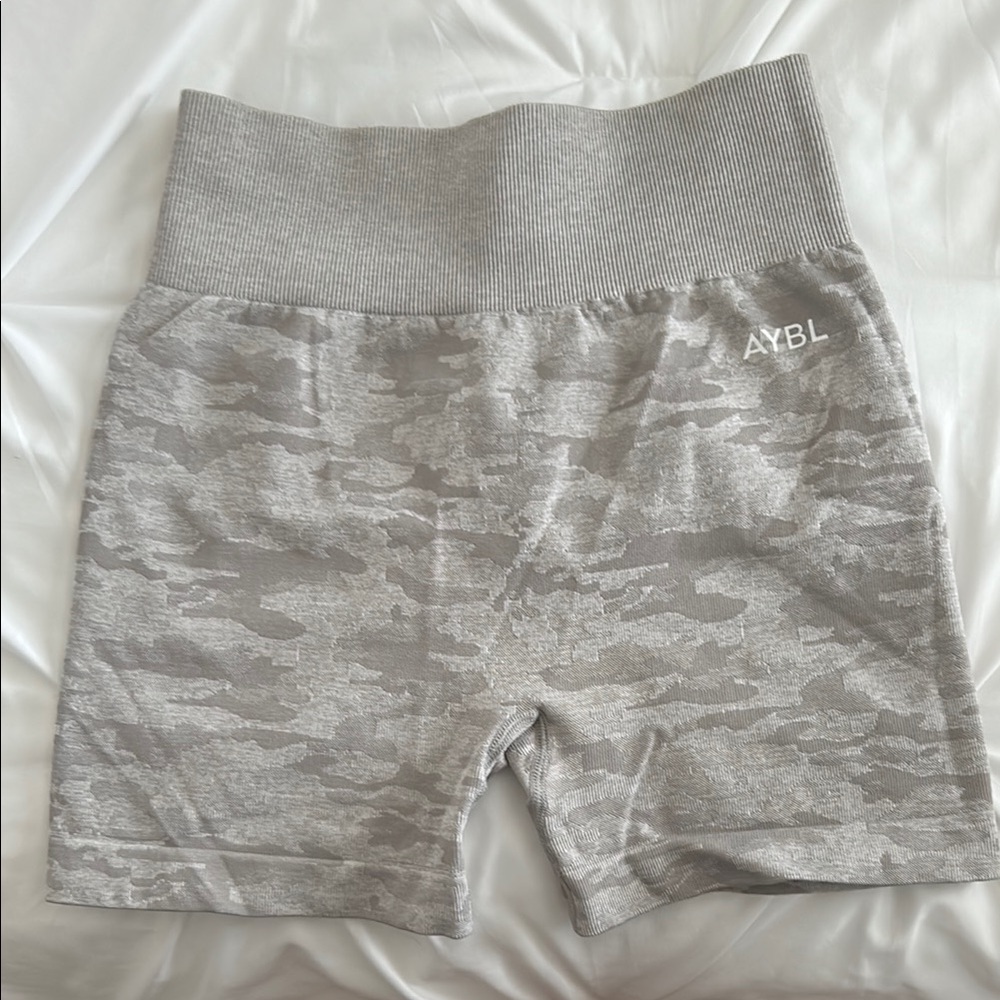 AYBL Light Gray Camo Shorts